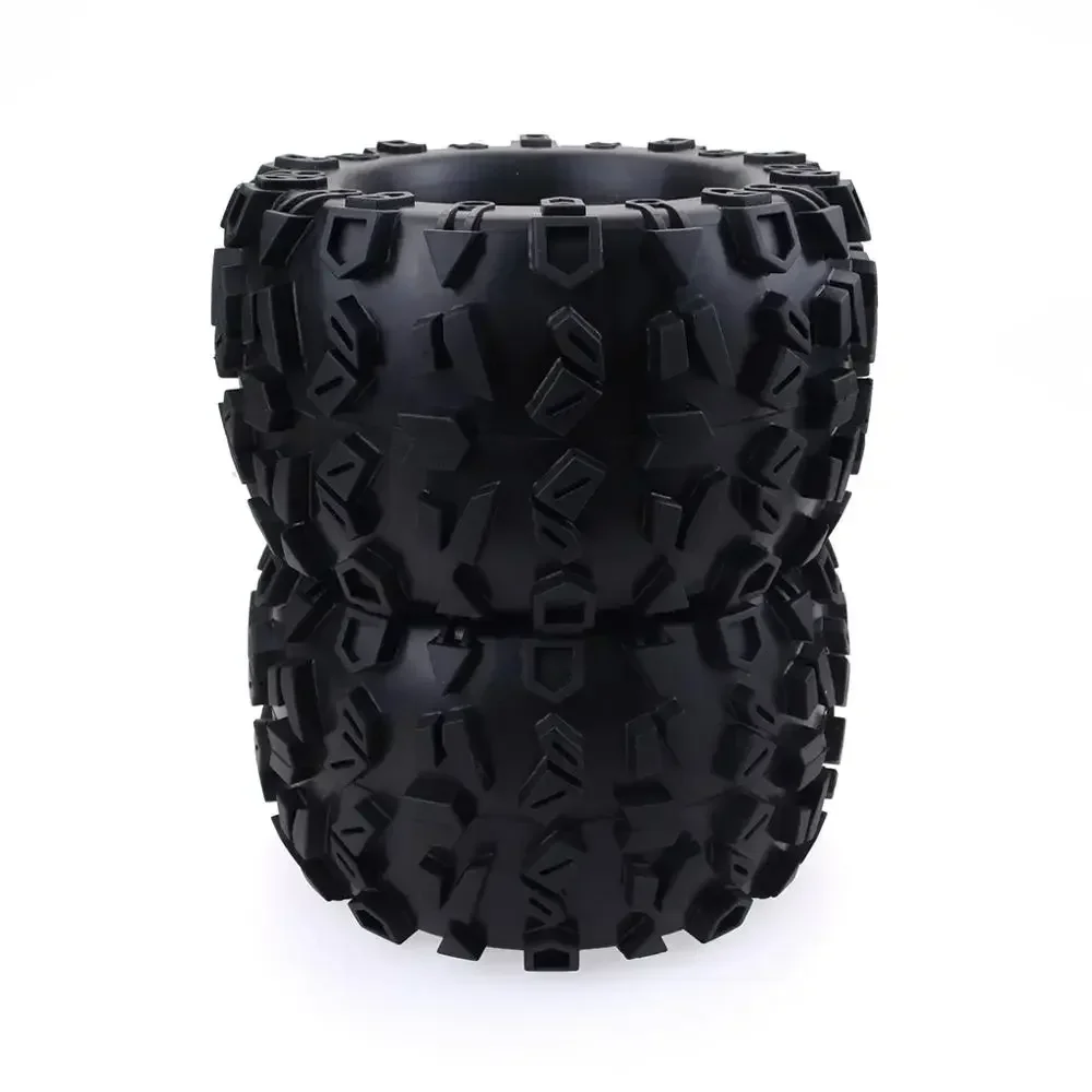 2pcs ZD Racing 17mm HEX WHEEL & 170mm Wheels Tires for Redcat Rovan HPI Savage XL MOUNTED GT FLUX HSP 1/8 Monster Truck