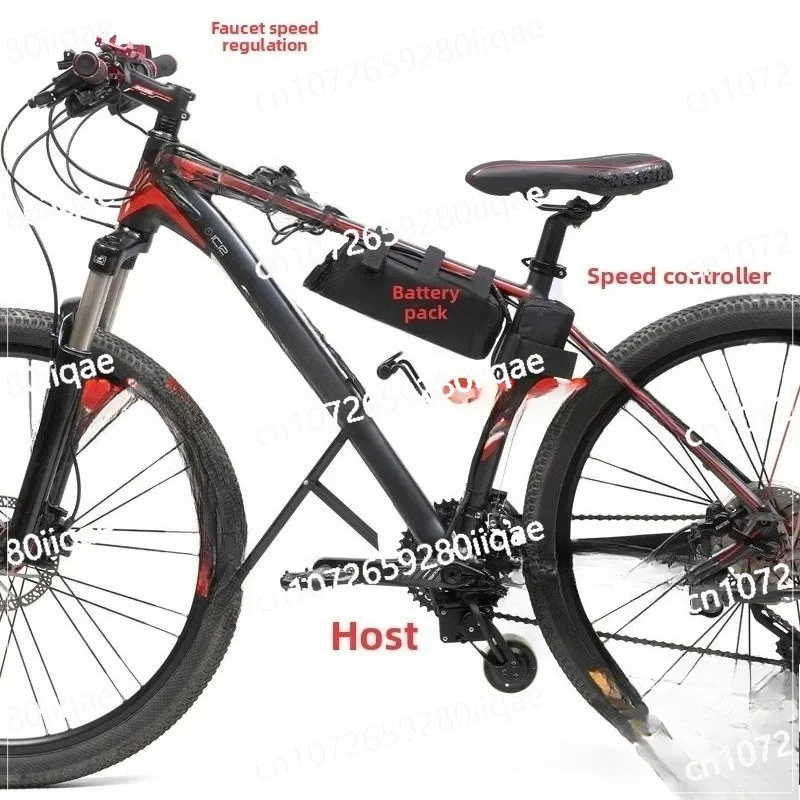 Hoge snelheid borstelloze motorfiets achterste aandrijfset elektrische voertuigbooster met gemodificeerde wrijvingsrol voor verbeterde prestaties