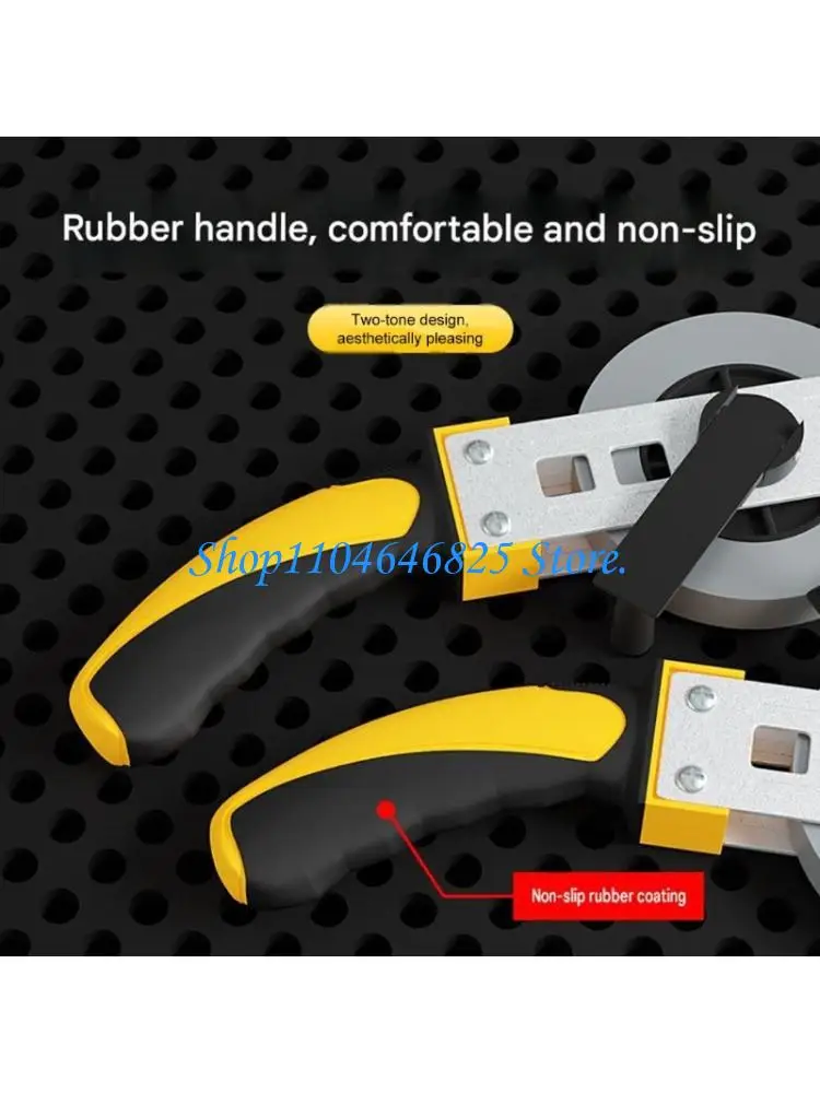Stainless Steel Oil Gauging Tape Reel for Chemical Container and Workshop Liquid Depth Measuring Inspection Work 5/10/15/20M