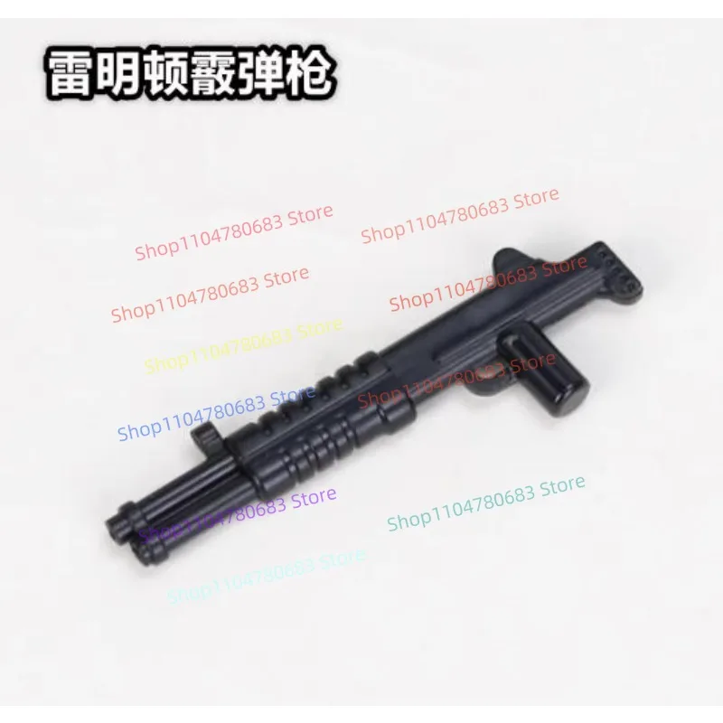 MOC Building Blocks Compatibile con Mini Figure da 4,5 cm Mitragliatrice leggera Accessorio Modello di assemblaggio Cartoon Anime Toy Gift