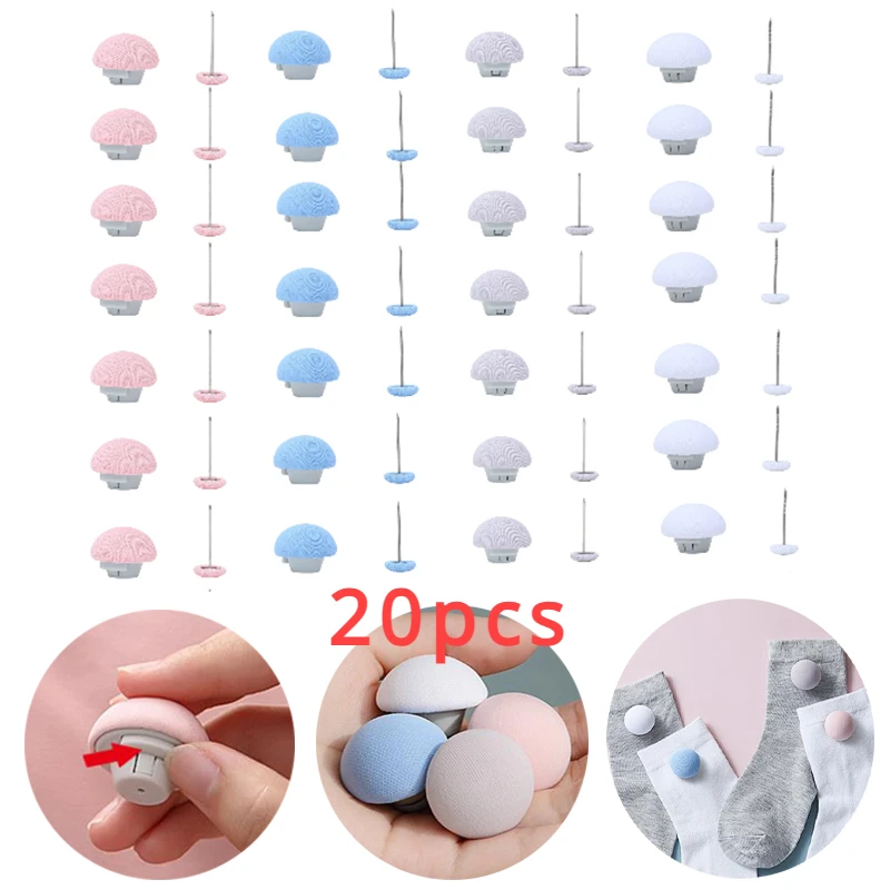 

1-20PCS BedSheet Quilt Clip One Button Unlock Duvet Cover Fastener Clip Anti Slip Blanket Buckles Quilt Holder Fixator Grippers