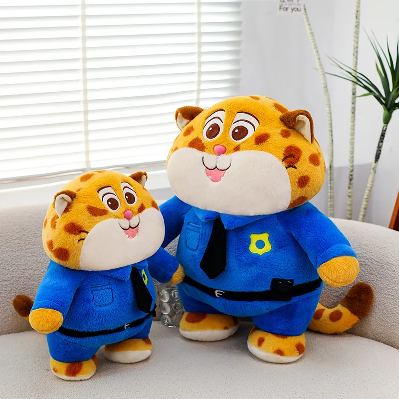 ديزني Zootopia Clawhauser ألعاب من نسيج مخملي لطيف لينة السمين Clawhauser دمية أريكة غرفة ديكور وسادة النوم رفيق هدية عيد الميلاد