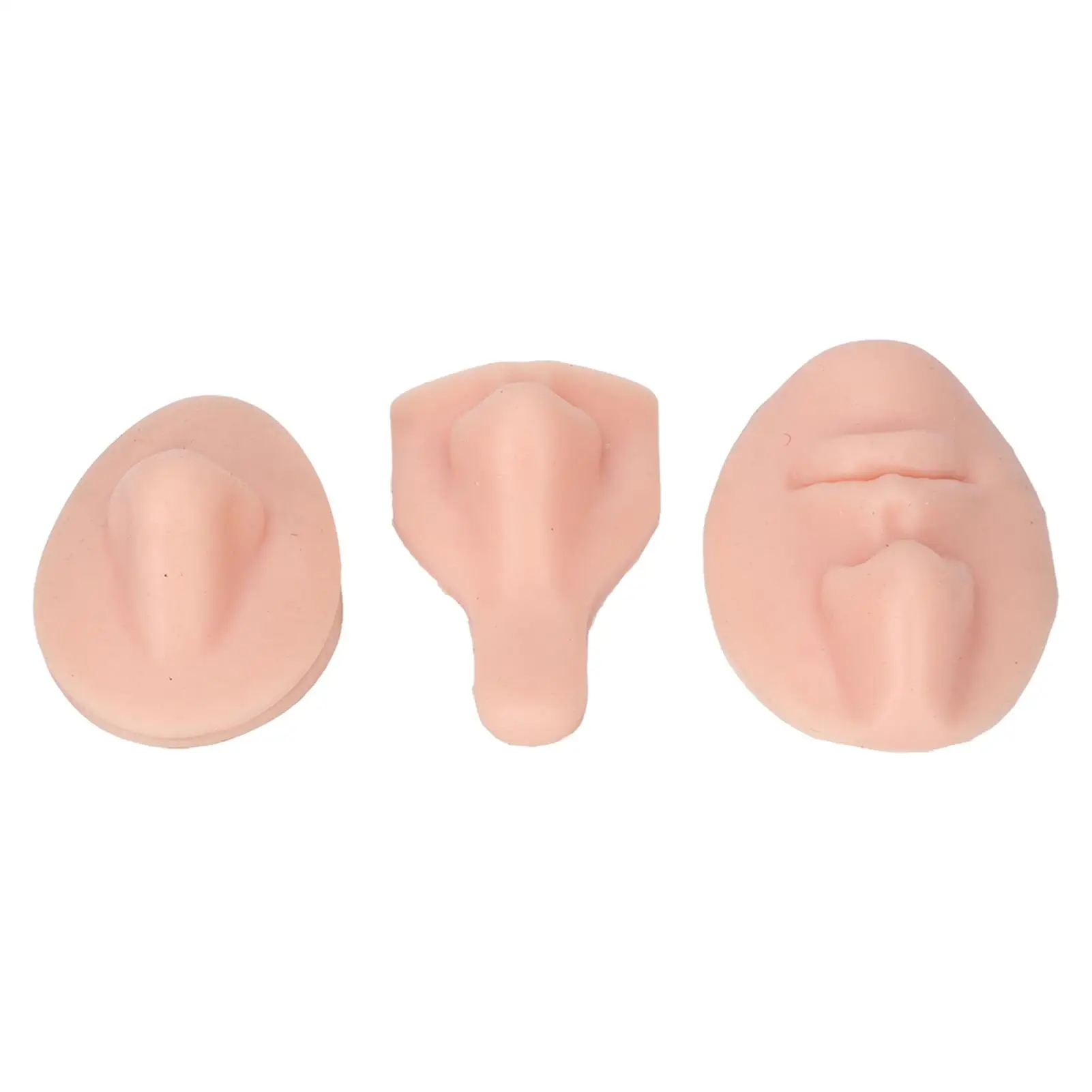 3D Soft Silicone for nose Model Set for Suture Teaching & Exercise