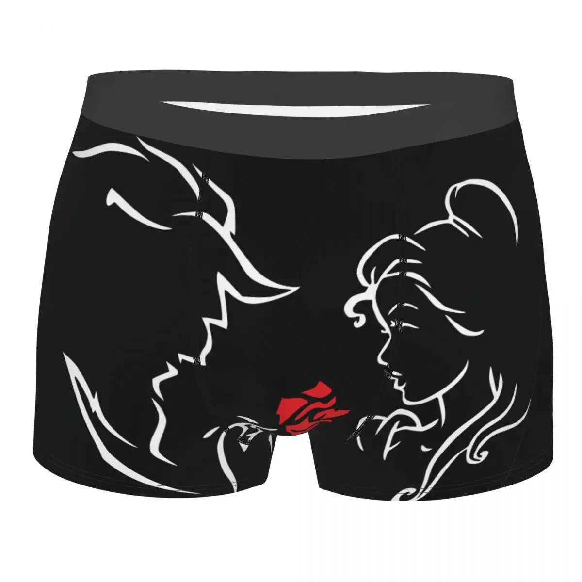 

Custom Beauty And The Beast Wallpaper Underwear Male Printed Boxer Briefs Shorts Panties Soft Underpants