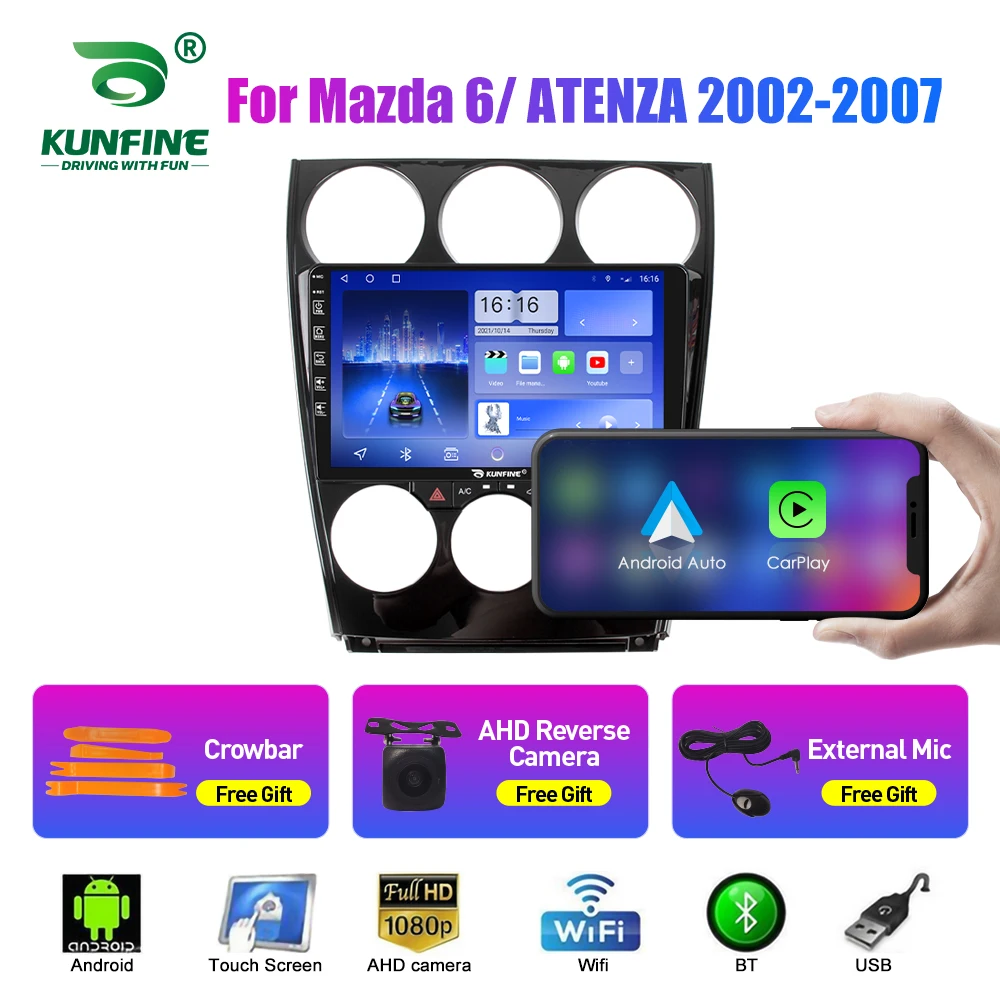 

Car Radio For Mazda 6/ ATENZA 02-07 2Din Android Octa Core Car Stereo DVD GPS Navigation Player Multimedia Android Auto Carplay