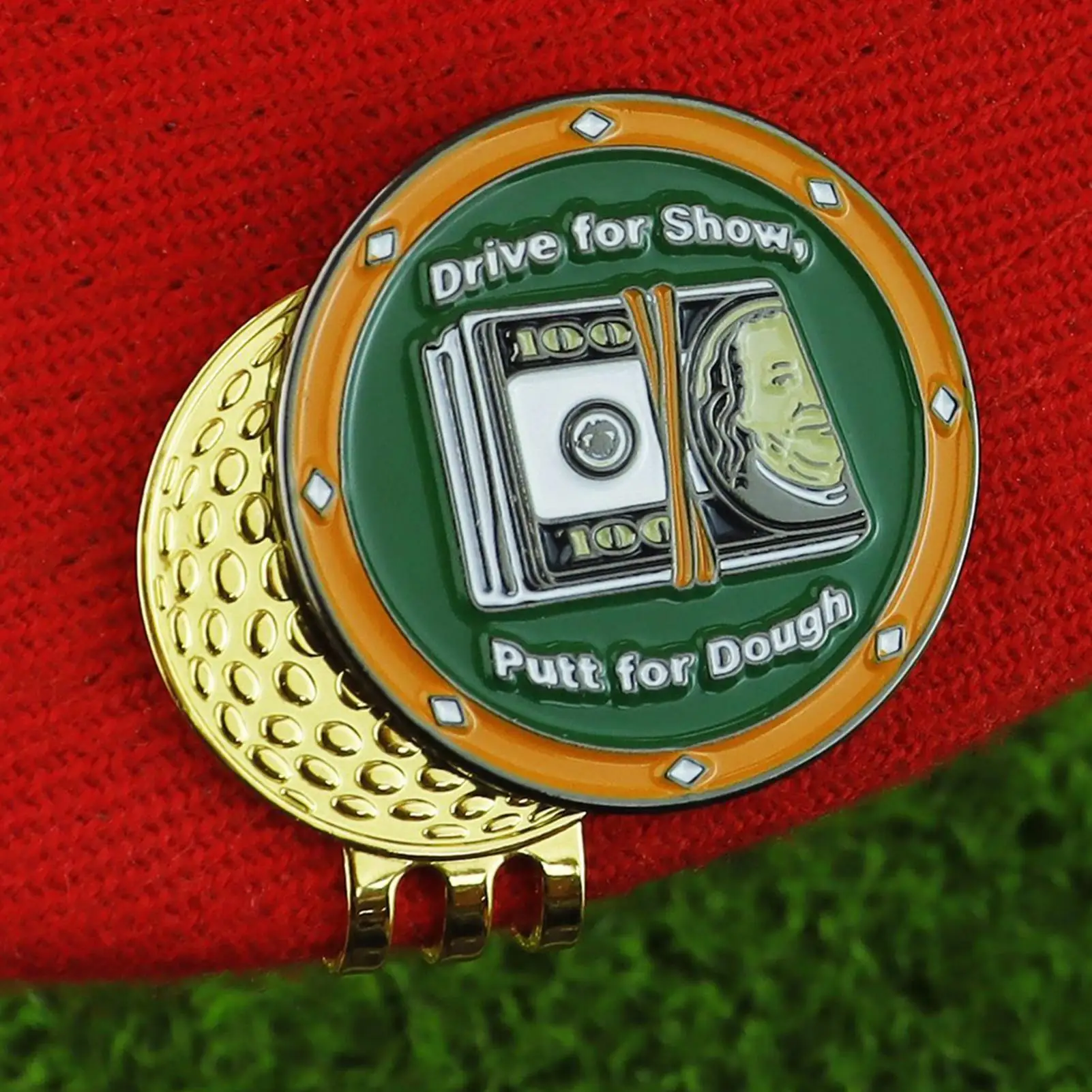 كرة جولف ماركر قبعة كليب المغناطيسي قبعة جولف كليب الكرة علامة حامل المحمولة نادي حقيبة لوازم على الدورة ملحق للمراهقين