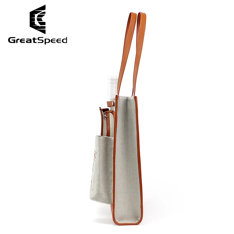 حقيبة مضرب Four Grand Slam GreatSpeed Pickle Peak للبالغين بكتف واحد عتيقة للرجال والنساء
