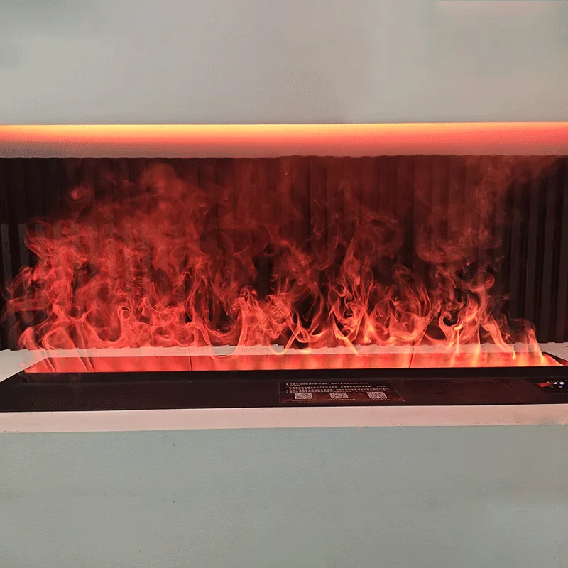 3D atomization electronics Customized APP Control UV Sterilization Interior Decoration Simulation Flame Water Fireplace