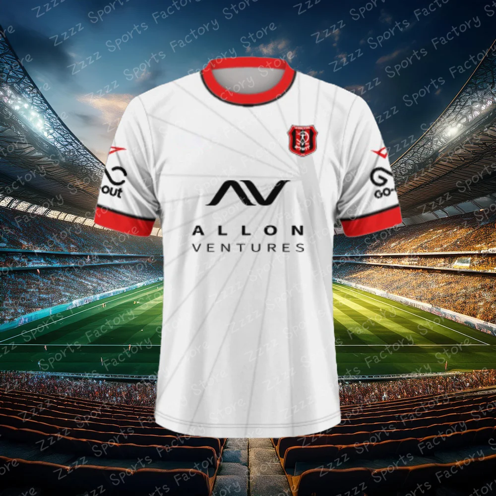 24-25 New Arrive Israeli Premier League Hapoel Jerusalem Home football Jersey Man Daily Sport T-Shirt Breathable Tee Fashion Top