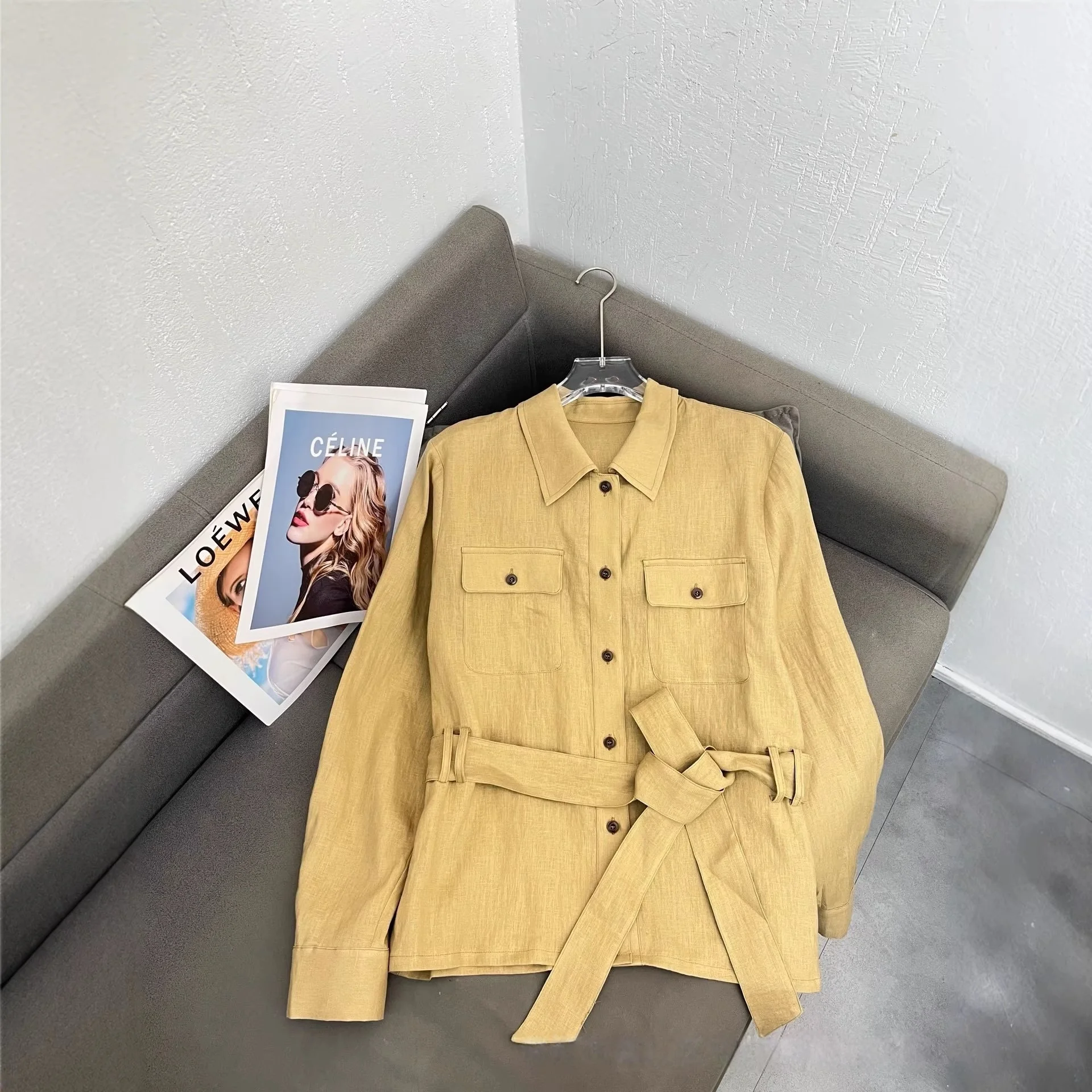 Women's Spring New Design Sense Lazy Style Work Shirt