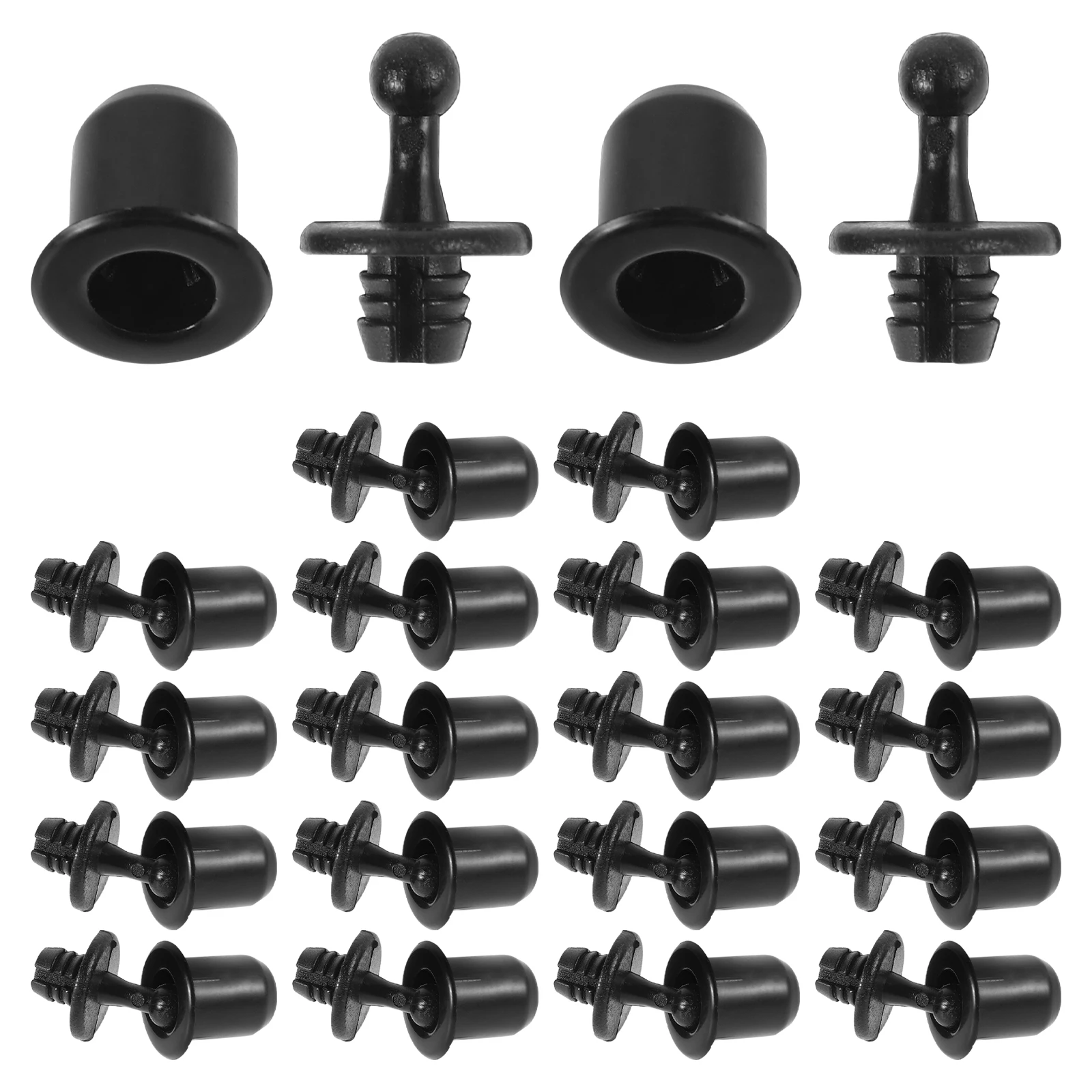 

20 set Speaker Grille Clips Mesh Frame Fixing Accessories Black Plastic Car Audio DIY Parts Acoustic Holders Speaker Repair Kit