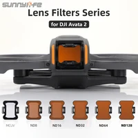 Sunnylife ND filtro de lente para DJI Avata 2 juego de filtros de lentes de vidrio óptico ND8 ND16 ND32 ND64 ND128 MCUV cardán Drone Accesorios