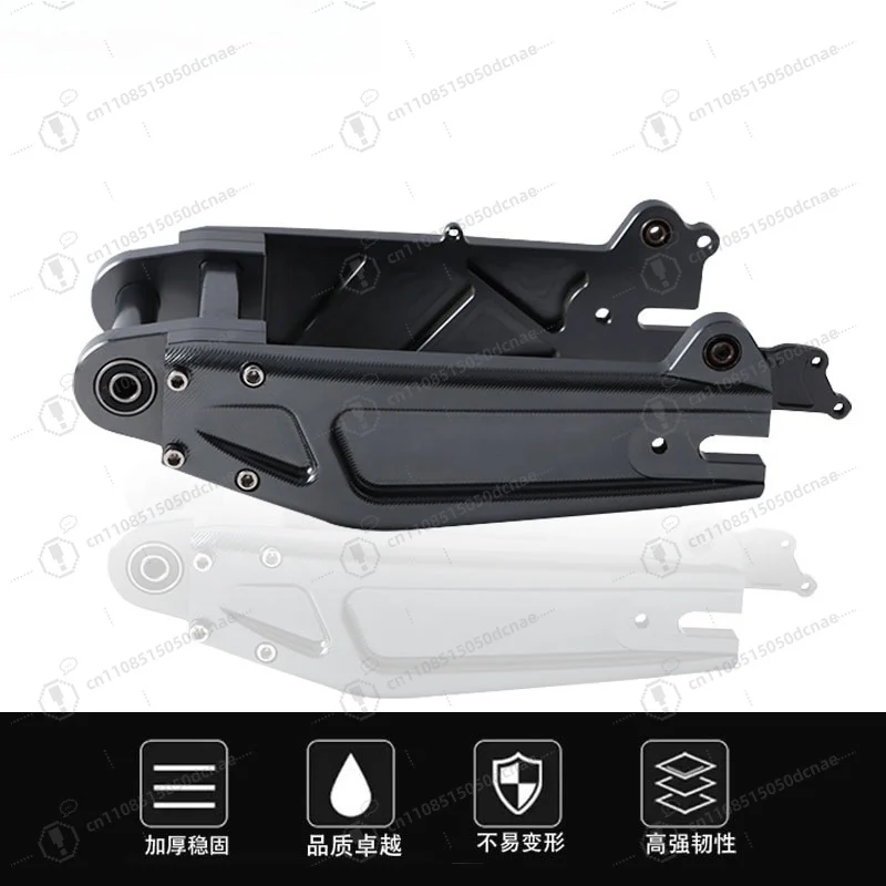 CNC Aluminum Alloy Rear Swing Arm for Electric Scooter N1S Motorcycle Modification Parts