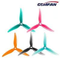 2Pairs Gemfan Hurricane 51466 MCK V2 5inch 3-Blade PC Propeller 2CW+2CCW for RC FPV Freestyle Drones DIY Parts
