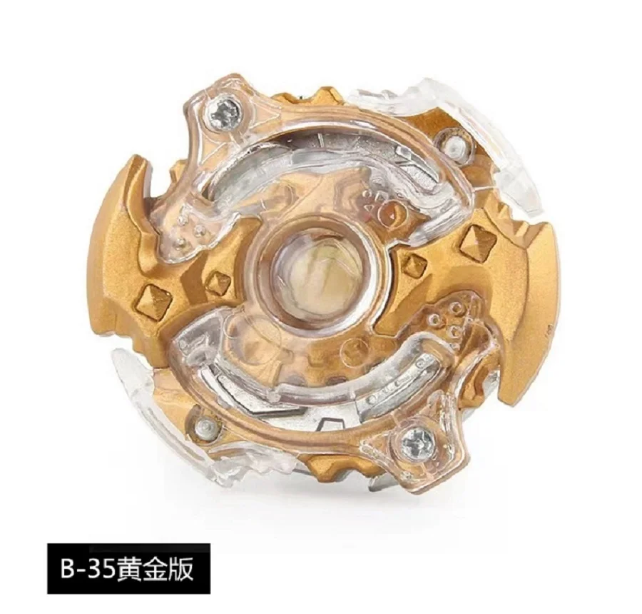 B-X TOUPIE BURST BEYBLADE SPINNING TOP Mksafn Golden B-37 B-41 B-42 B-44 B-59 Starter Gold Metal Booster Gyro Battle Fight Toy