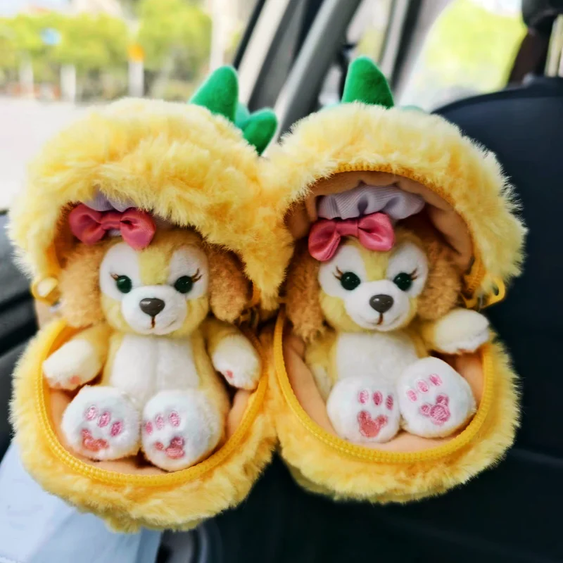 พวงกุญแจตุ๊กตาผ้าดิสนีย์ ดัฟฟี่ ลินาเบลล์ สเตลลาลู ฉลองเทศกาลไหว้พระจันทร์ พร้อมถุงผ้าแคนวาส ของตกแต่งแขวน ของขวัญ