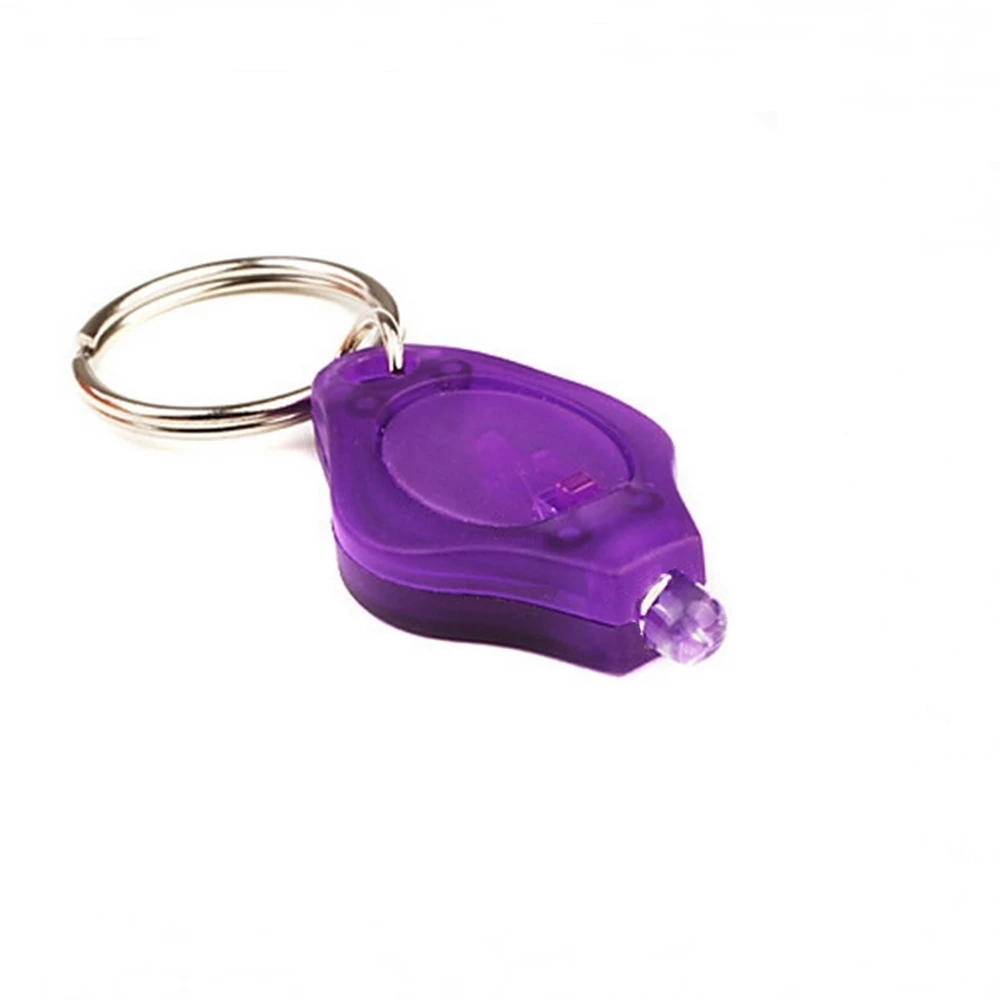 UV 365/395nm UV Keychain light for Money Ore ID Scorpion Pet Stains Cat Tinea Leakage Invisible ink Marker Fluorescent Detector