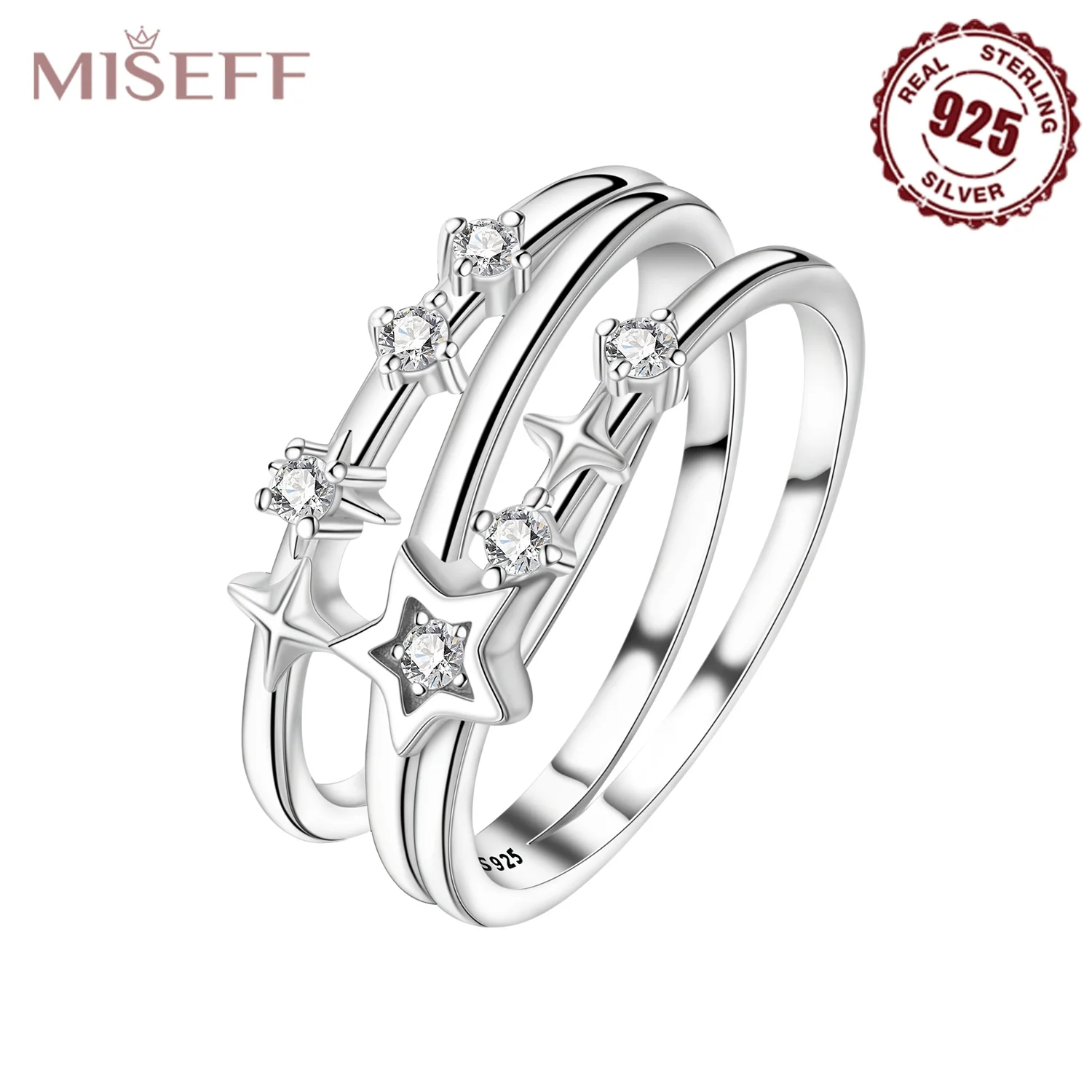 Women's Versatile S925 Sterling Silver Fashion Ring
