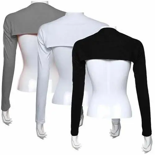 

Soft Modal Oversleeves Women's Muslim Mock Neck Elastic Arm Cover Shoulder Sleeve Outdoor Sun Protection Long Arm Sleeves