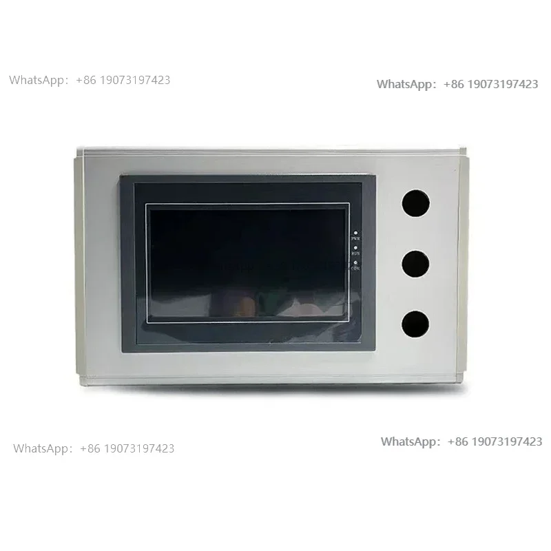 Industrial automation control 7 inch 10.1 inch HMI touch screen handheld aluminum alloy side cover plastic installation box