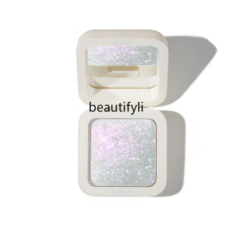 Highlight Contour Compact Polarized Fine Glitter Gradient Color Face Brightening