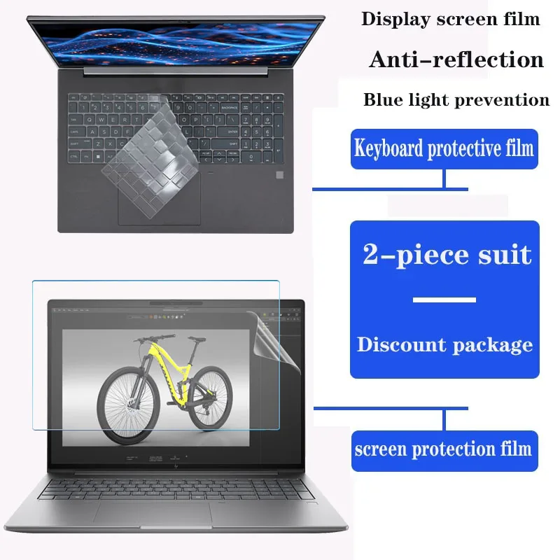 for 16inch HP ZBook Power 16 G11 Keyboard film ZBook Fury G1i 16 notebook HD screen film privacy protection anti-peep film