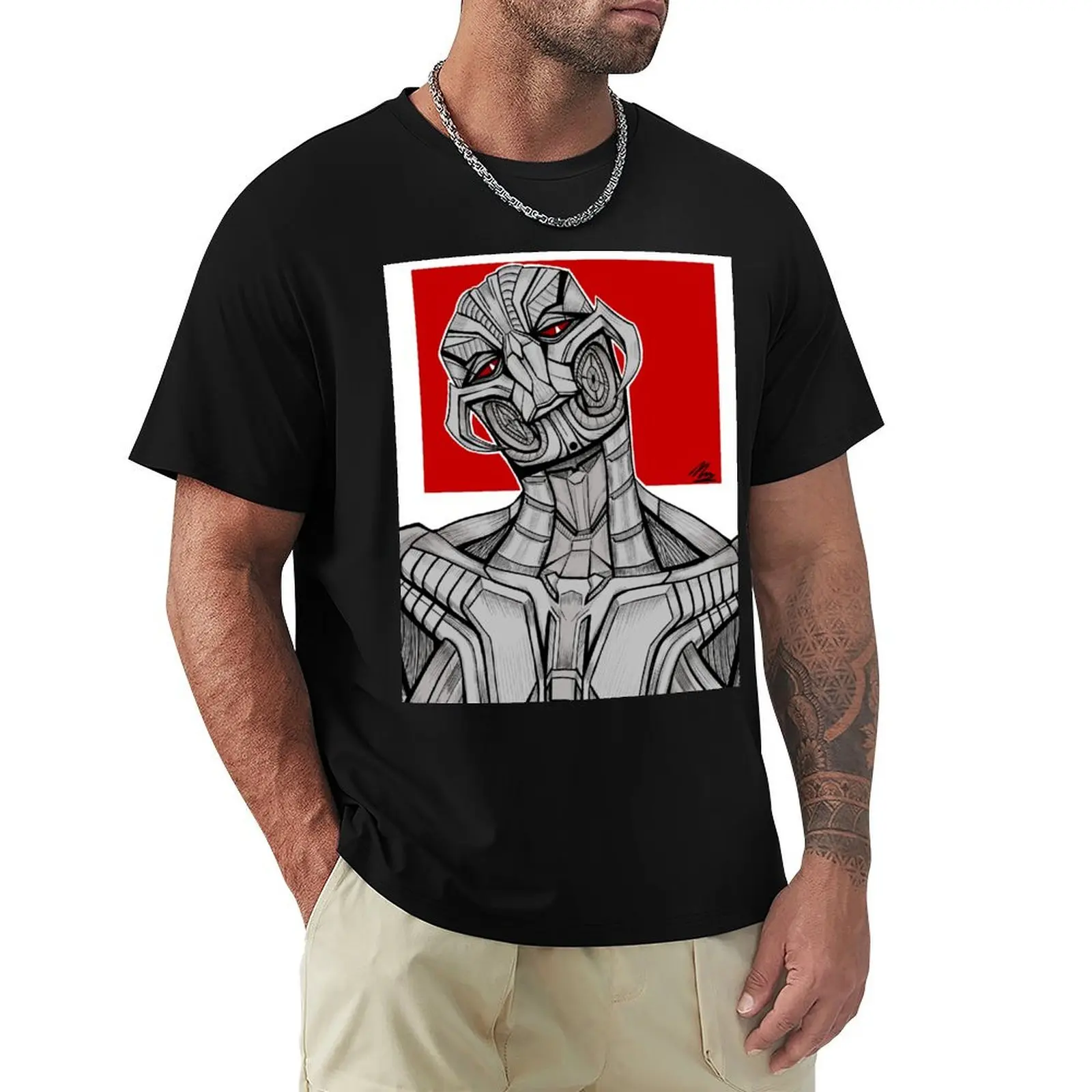 

smug ultron T-Shirt luxury t-shirt Funny t-shirt vintage clothes oversized graphic tee t shirt men