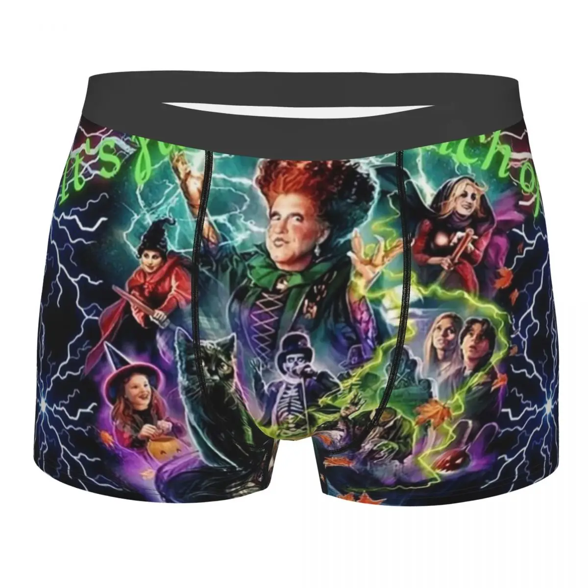 

Мужское сексуальное нижнее белье Winifred Sanderson Spell Book Hocus Pocus, трусы-боксеры, мужские дышащие шорты, трусы