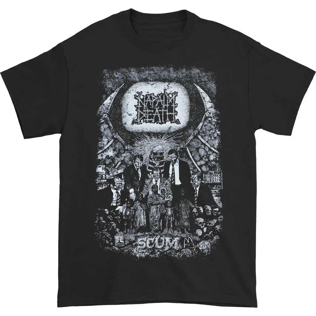 

Trend Napalm Death Band Black 100% Cotton Size S To 5XL Shirt PP628