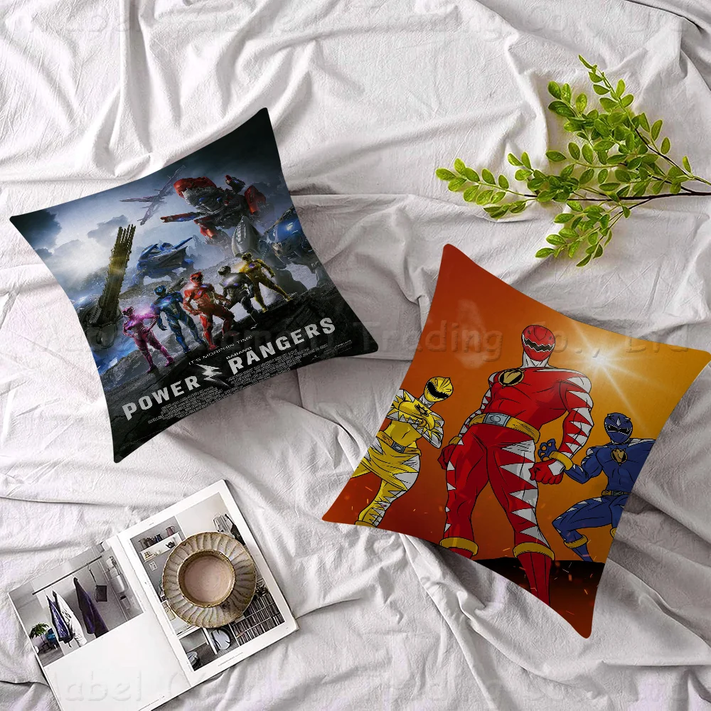 Movie Power T-Ran-gers Pillow Cushion Cover Pillowcase Living Room Sofa Home Decor Customized