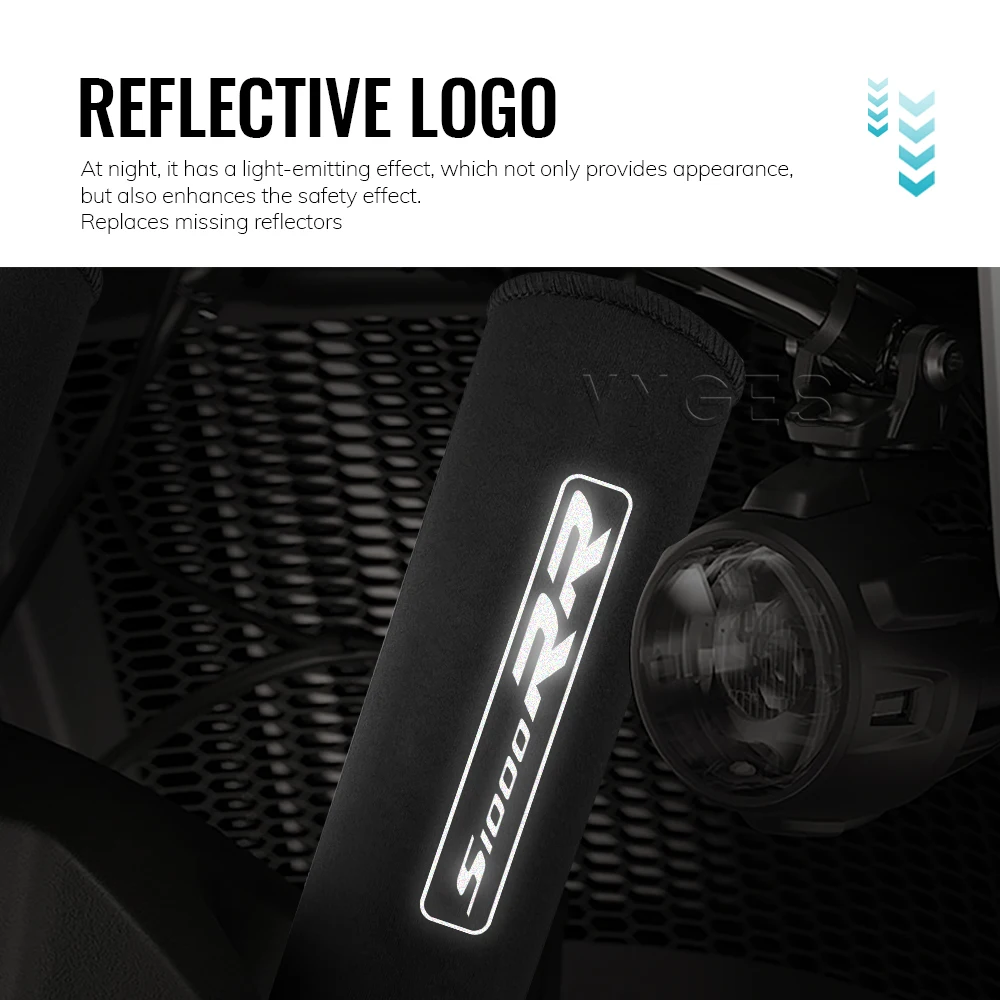 Motorcycle Fork Protection Cover Shock Absorber Dust Protector For BMW S1000XR R1250RS R1200RS S1000R S1000RR S 1000 XR R RR