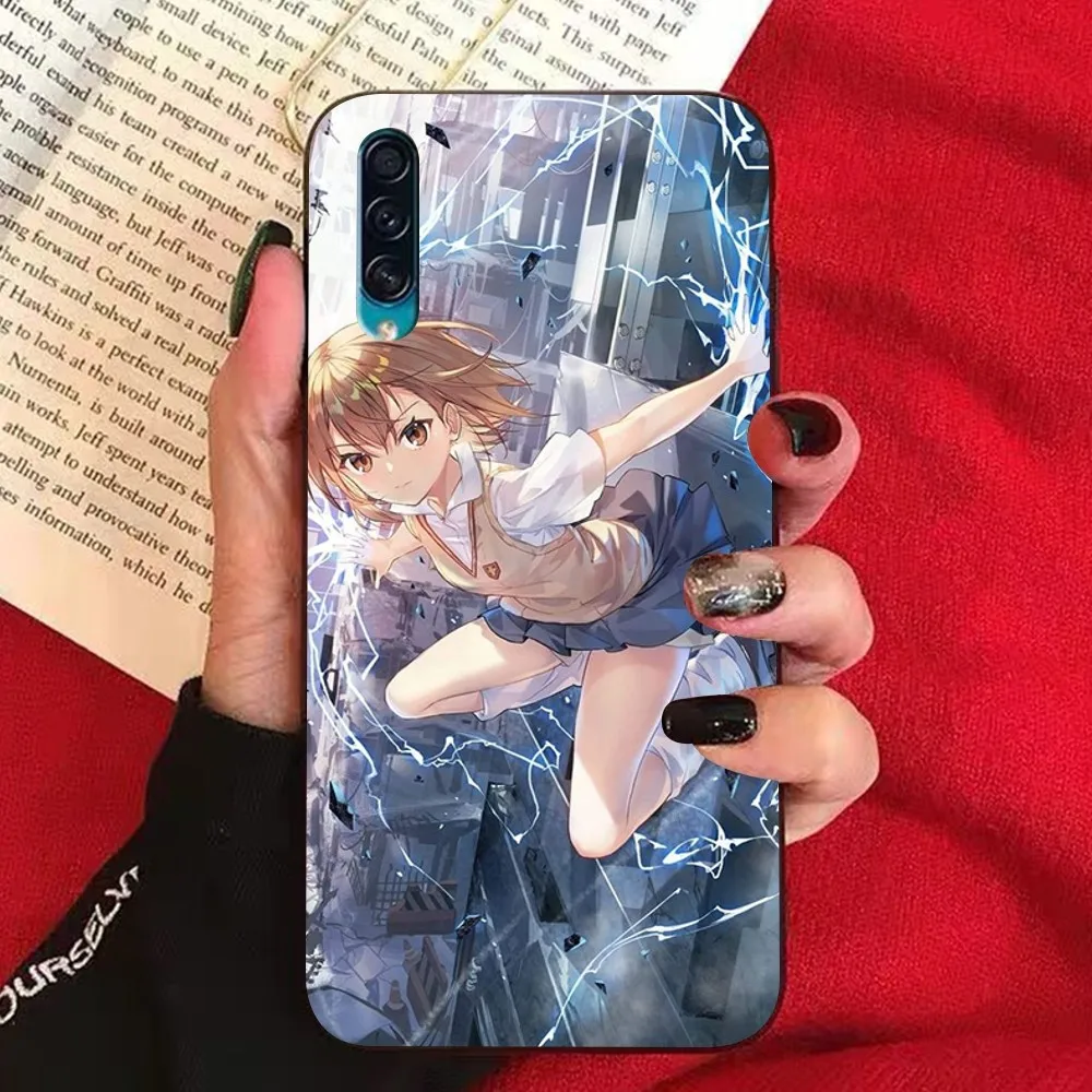 Anime A Certain Scientific Railgun Phone Case For Samsung S 20 21 22 23 Plus Ultra For Redmi Note 8 9 10 11 For Huawei Y 5 6 9