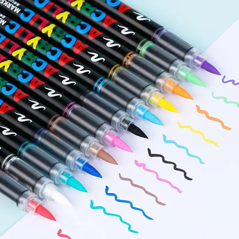 

acrylic marker replacement cores for school art rock painting and stationery Perfect for pens brushes and papelería supplies