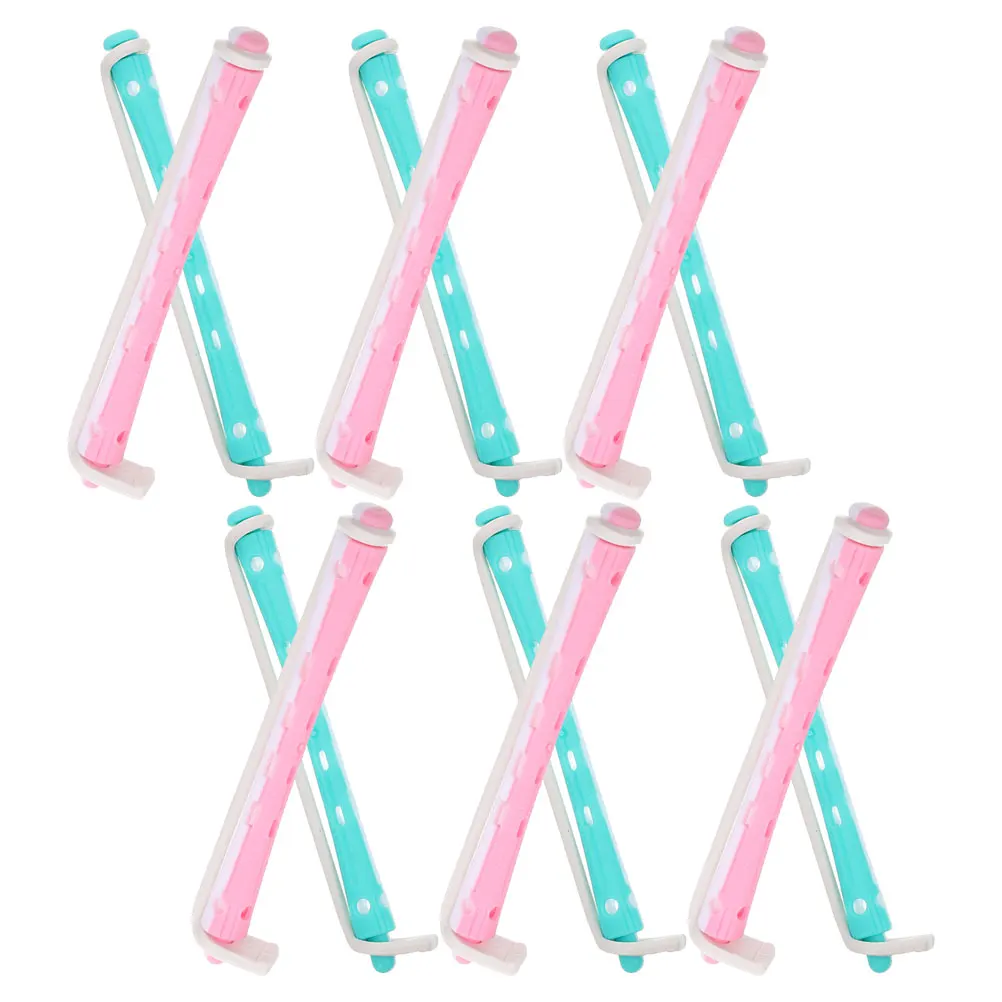 

24 шт., спиральные стержни для завивки волос для женщин, универсальные бигуди, гибкие решения для завивки волос, модные прически в домашнем салоне