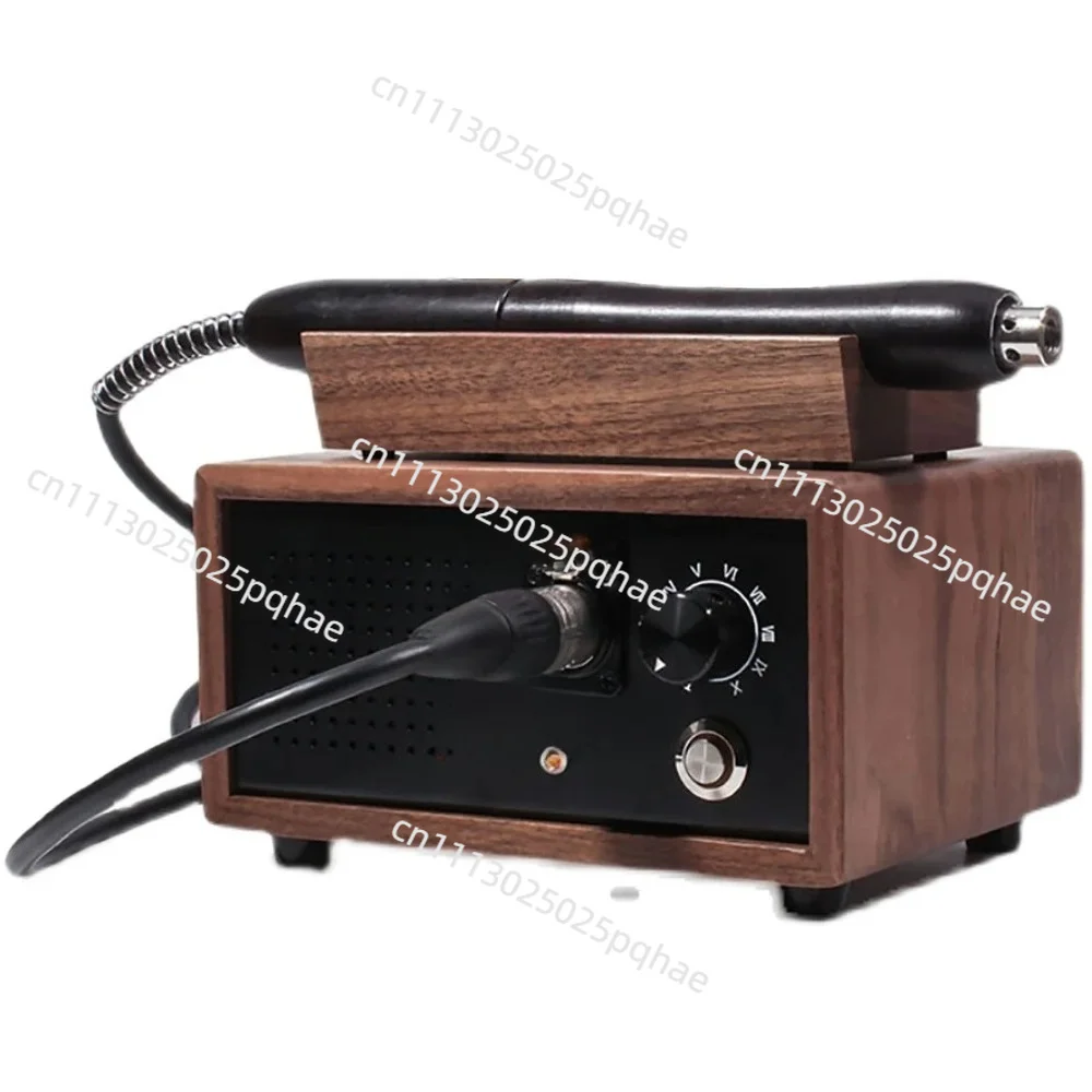 100-240V Electric Leather Creaser Edging & Crimper Tool with 5 Interchangeable Heads