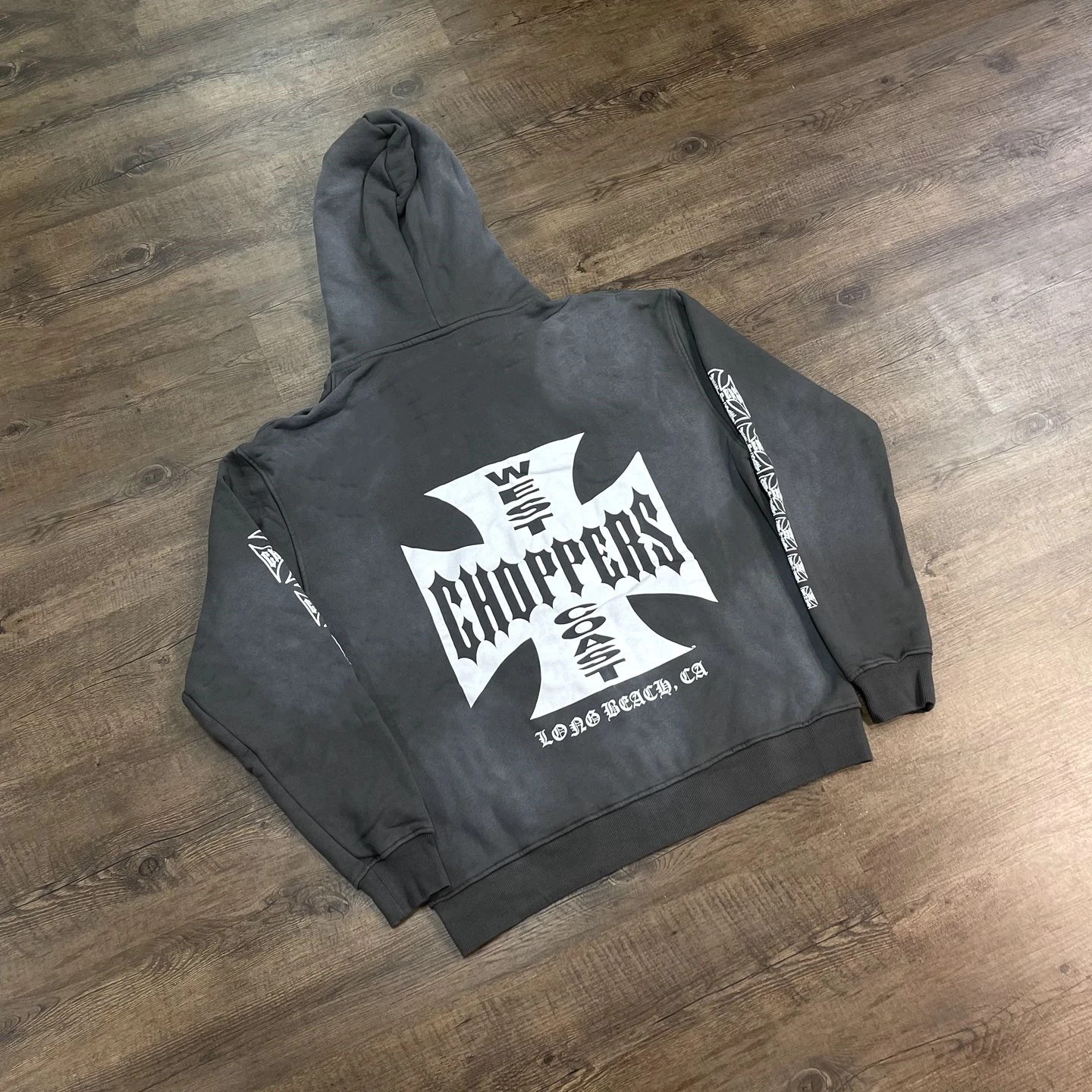 

Yao модная уличная одежда свободная негабаритная роскошная брендовая винтажная ретро стираная старая куртка с капюшоном Y2k с графическим принтом унисекс для мужчин