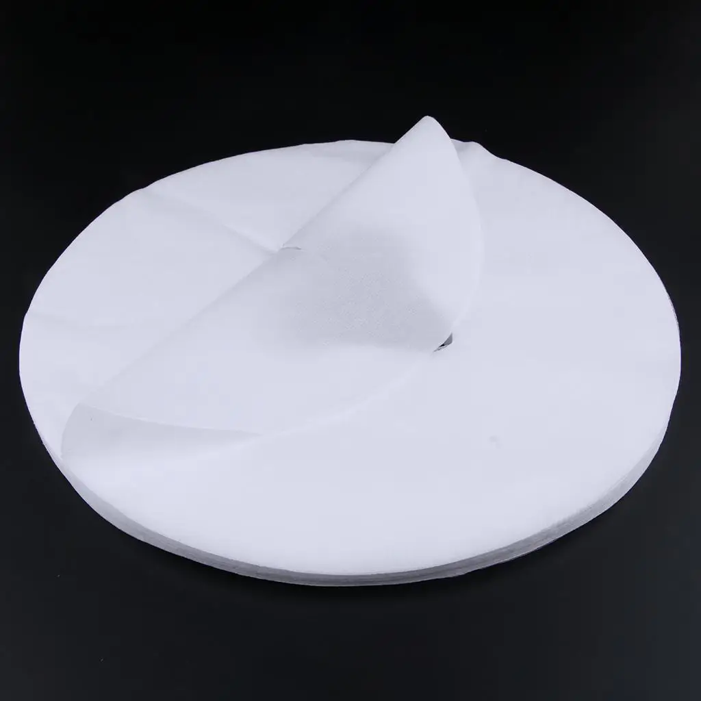 

White Disposable Covers for Massage & Sterile Headrest Pillow Covers - Pack of 20cm Dia.