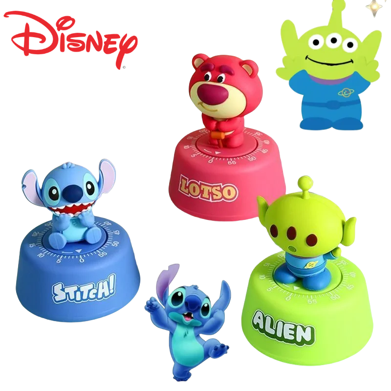 

Disney Cute Cartoon Cute Pet Stitch Timer Kids Self-discipline Learning Time Management Kitchen Machinery Timing Reminder