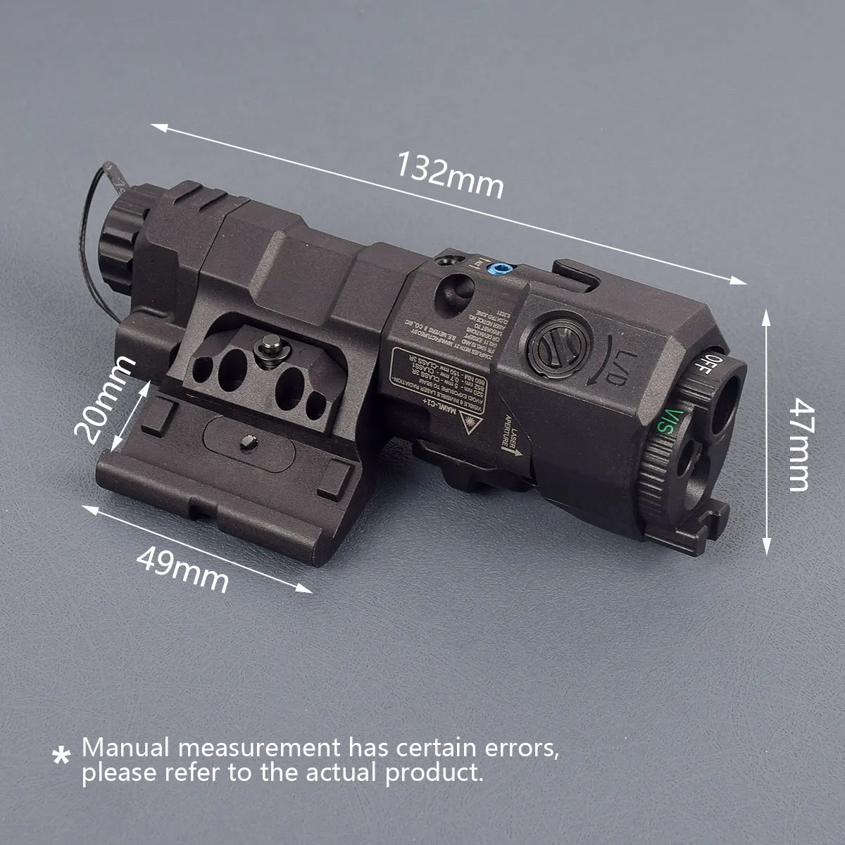 Metal Surefire M600 Light Upgraded MAWL-C1 LED Flashlight GN IR Nylon Version For AR15 M4 Airsoft 1913 M600B M600C MAWL Light