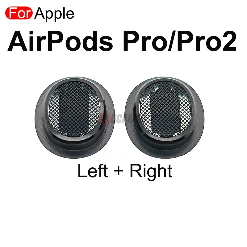 5Pcs/Lot For AirPods Pro Pro2 Earphone Mouth Outlet Dust Net Mesh With Frame Repair Replacement Part