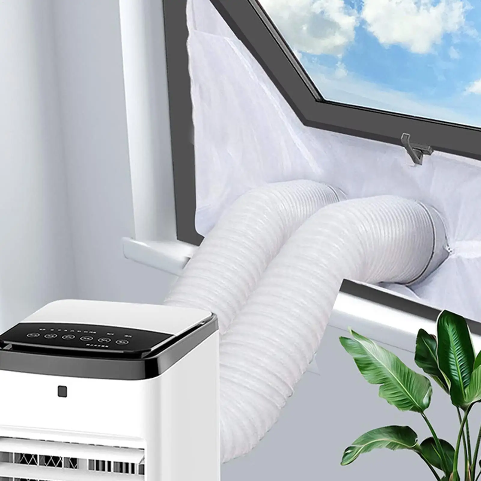 Universelle Fensterdichtung für tragbare Klimaanlage, Fensterdichtung, Klimaanlagen-Dichtungstuch für Zuhause, Schlafsaal