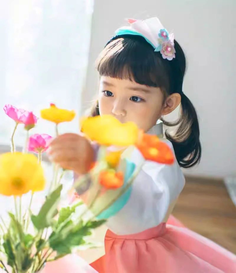 Hanfu Hair Accessories Exquisite Embroidered Hair Strap Hair Hoop