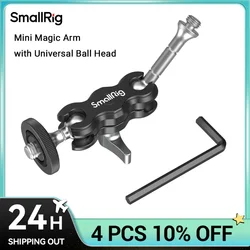 SmallRig Mini Magic Arm with Dual Universal Ball Head, Adjustable Magic Arm for Monitor, Microphone, LED Video Light 3238