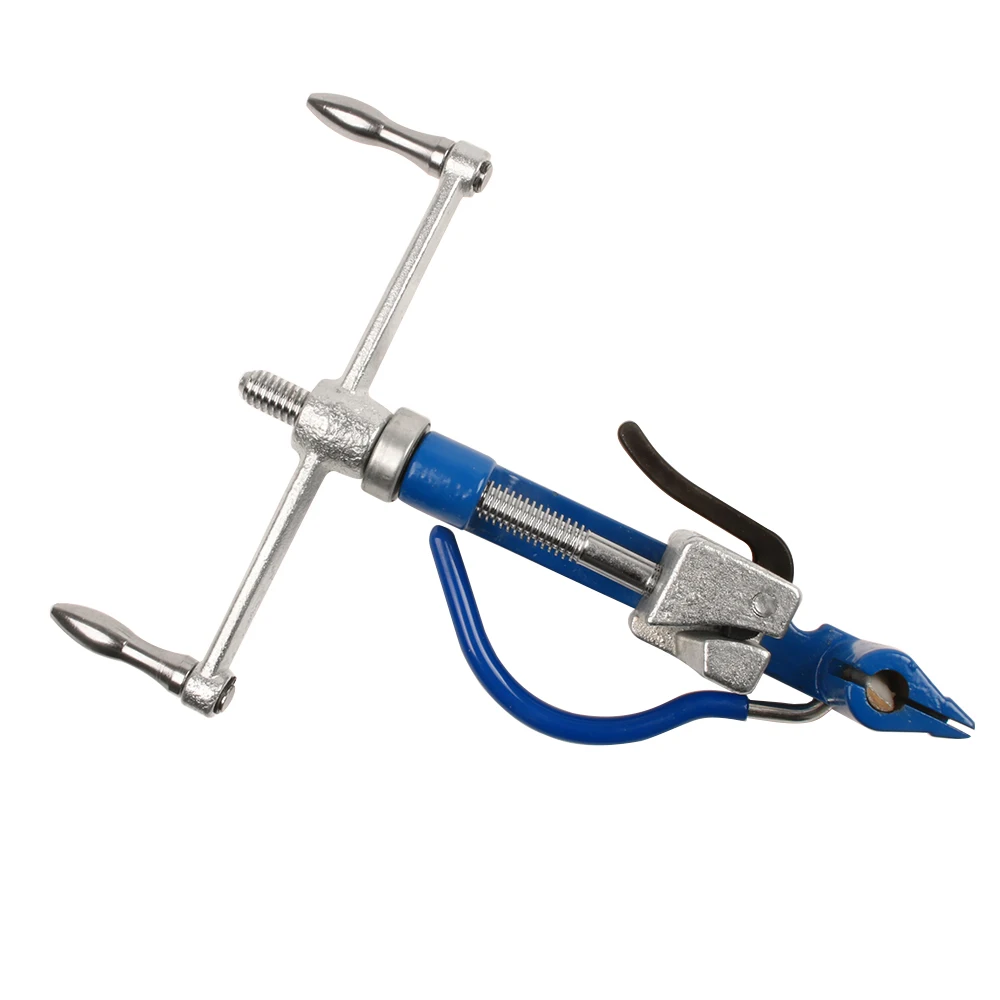 Stainless Steel Cable Tie Gun Stainless Steel Zip Cable Tie Plier Bundle Tool Tensioning Trigger Action Cable Gun with Cutter