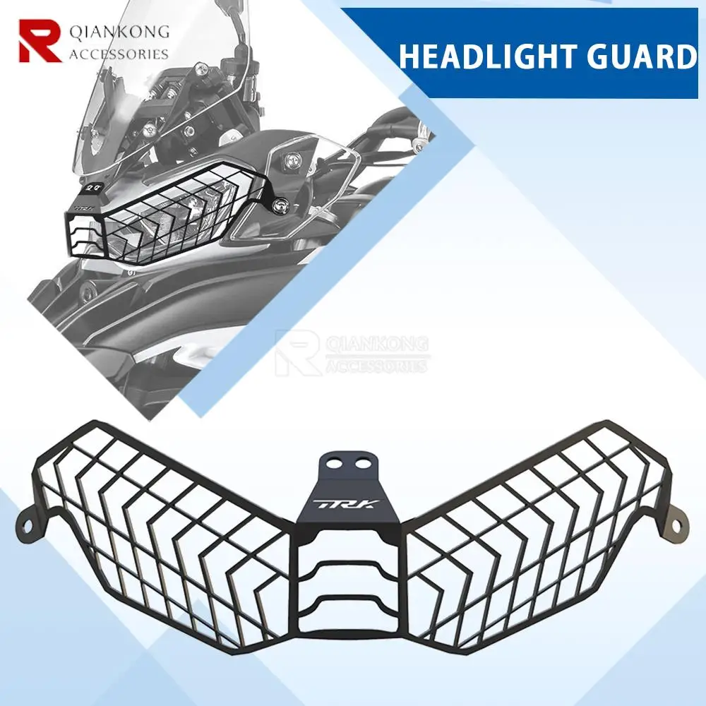 

TRK 702 Motorcycle Accessories Headlight Lamp Grille Guard Protector Cover Motorbike Parts For Benelli TRK 702 TRK702 2022 2023