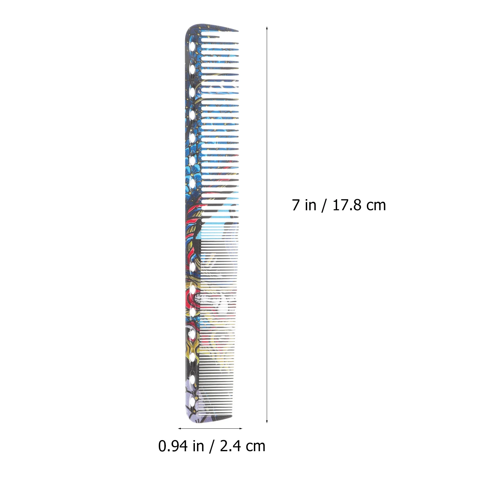 1Pcs Haircut Comb Portable ABS Hairdressing Comb Professional Humanized Teeth Design Fast Scalp Protection Lightweight Grooming