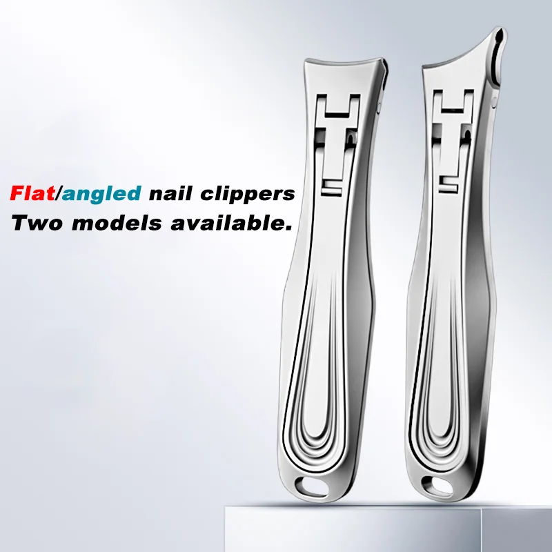 

Ультратонкие кусачки для ногтей, новый модернизированный мини-инструмент для маникюра из нержавеющей стали с защитой от брызг, пилочка для ногтей, 2 стиля на выбор