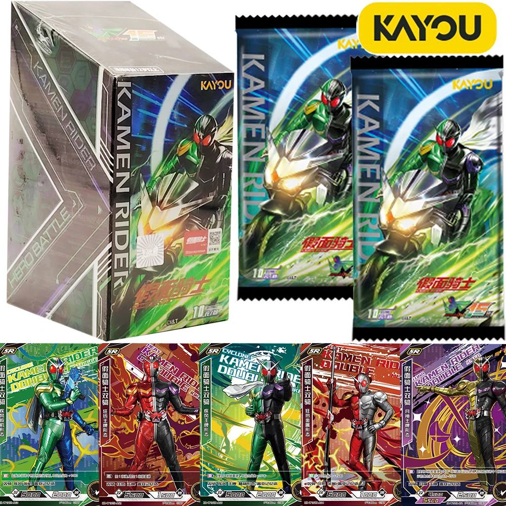 

KAYOU Original Kamen Rider Collection Cards for Fans Science Fiction Adventure Anime Personal Charm Figure Cards Meaningful Gift