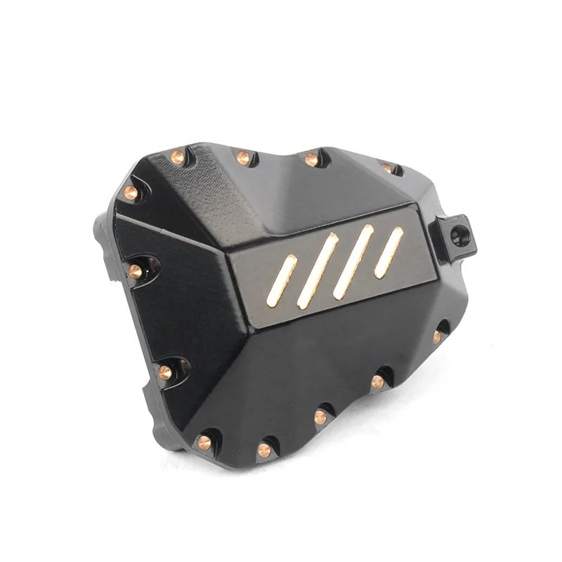 

Black Coating Brass Diff Cover Portal Drive Axle Counterweight for Croboll 1/7 MK07 RC Crawler Car Upgrade Parts