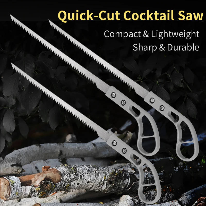 1/5/10pcs Detachable Chicken Tail Saw Garden Gardening Saw Tree Felling Fast Cutting Labor-saving Wood Working Chicken Tail Saw